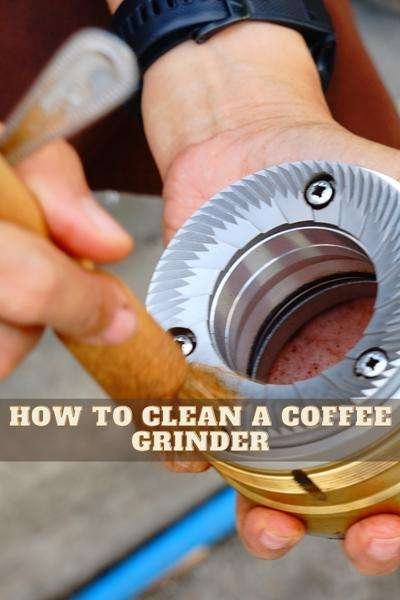 how to clean a coffee grinder easliy